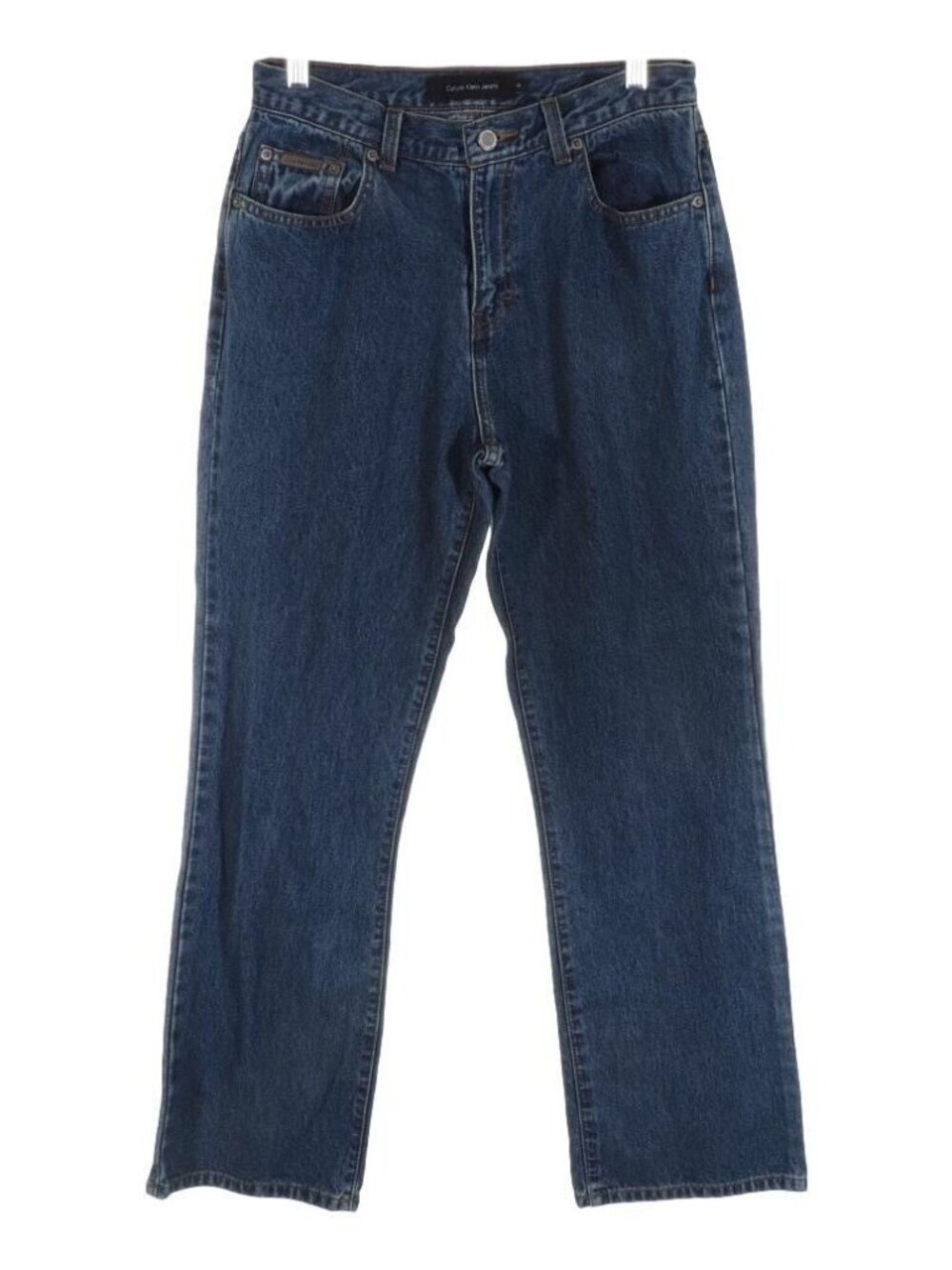Calvin Klein Womens Jeans Size 10 Bootcut Double Stone Washed Cotton 30 x 30